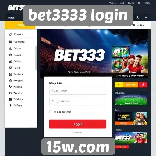 Logo da bet3333 login