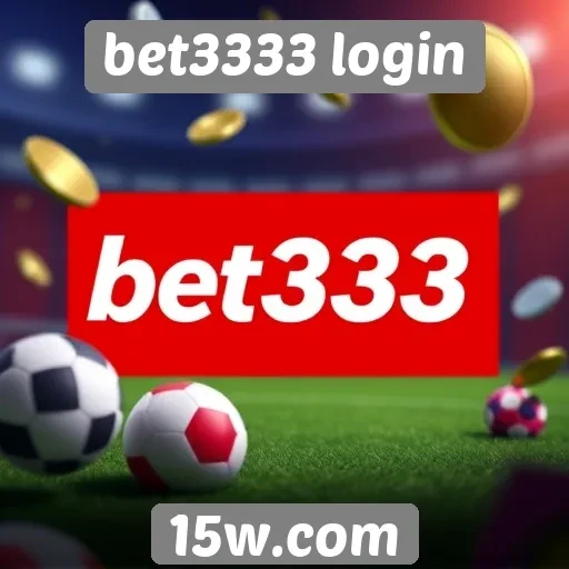 Logo da bet3333 login